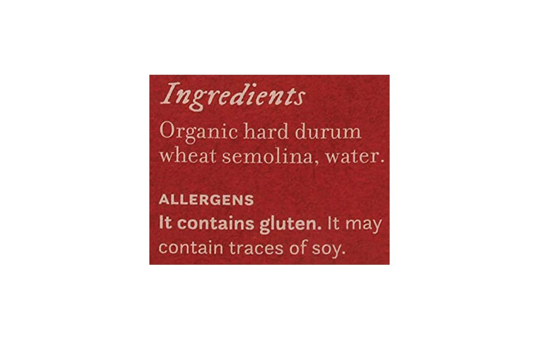 Anmara Artisanal Pasta Organic Conchigliette Hard Durum Wheat Pasta   Box  500 grams